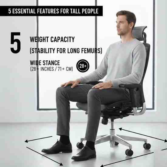 Base Width (Stability for Long Femurs)